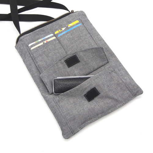 13 パスポートケースショルダータイプ ミナペルホネン mina perhonen