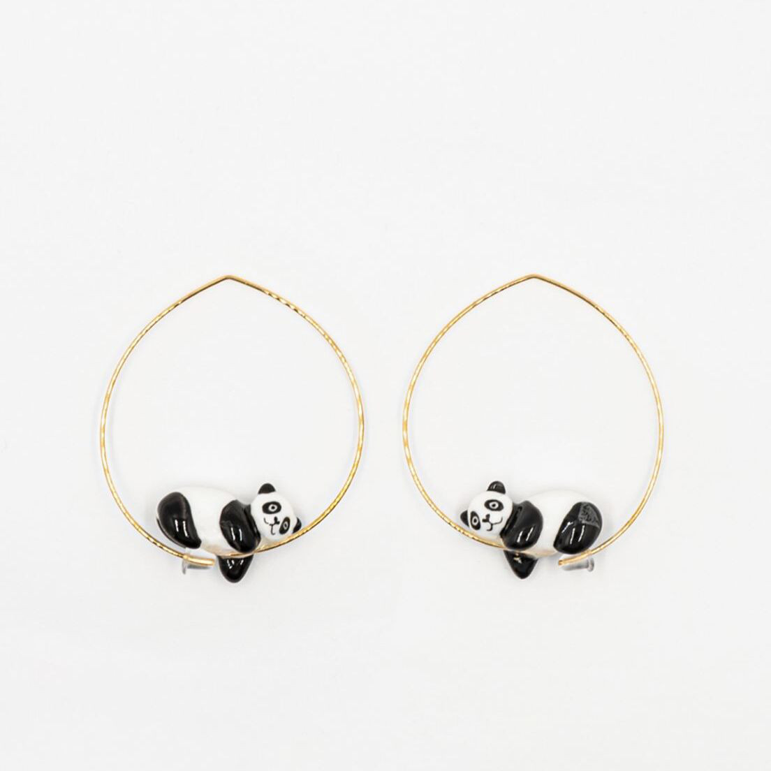 Nach Bijoux/ フープピアス_パンダ