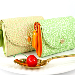 名刺入れ　メロン柄 名刺入れ メロン柄 メロンなカードケース（牛革製名刺入れ） | Pay ID