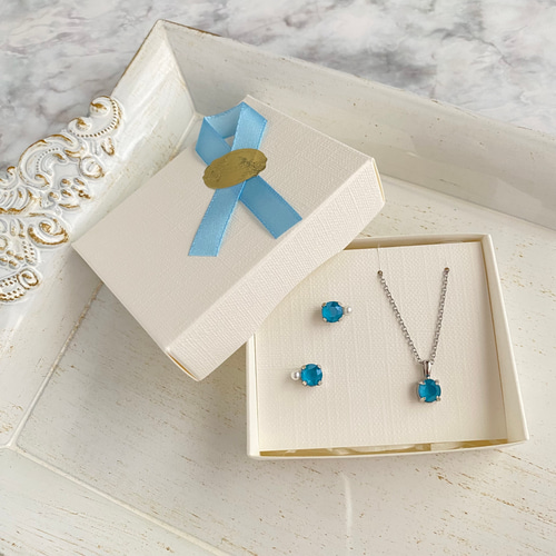 スワロフスキー ネックレス イヤリング セット ペア Swarovski ジュエリーセット ネックレスとピアス