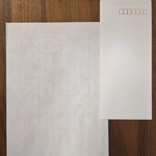 代筆 便箋1枚と封筒1枚の宛名書き 書道 Ronkun 通販 17854184