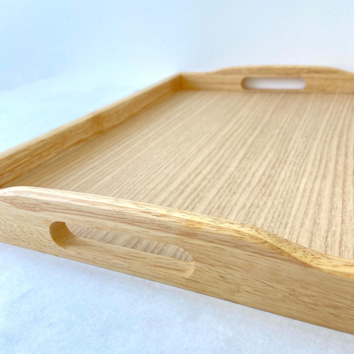 持ち手 木製 トレー トレイ 尺三 39cm お盆 天然木 レストラン カフェ