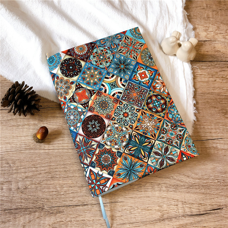 プラハタイル、手帳カバー(A5/A6サイズ) ダイアリー帳、スケジュール帳