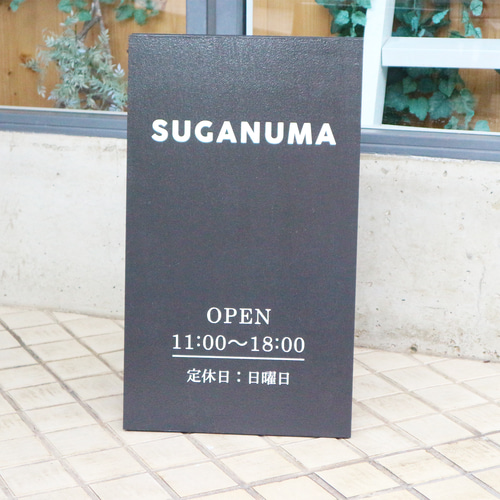 27cm×45cm マルシェ看板 イベント看板 ショップ看板 表札・ネーム