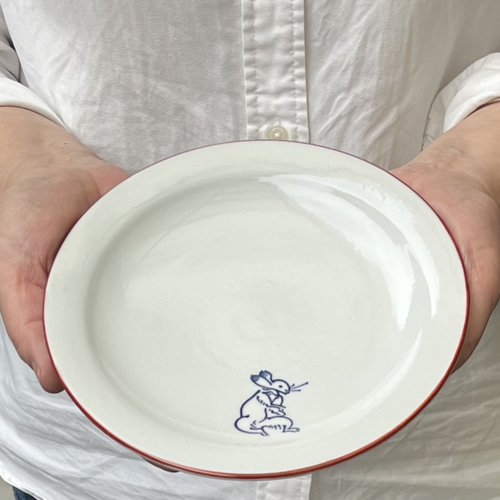 特価ブランド 清水焼 愛くるし 京焼 松斎陶苑 5羽揃い うさぎ