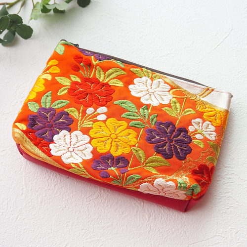 専用】着物帯リメイク ミニポーチ 25個セット（22） 専用】着物帯