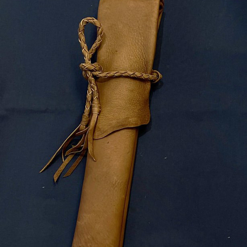 鹿革尺八ケース 【受注生産】fb0914 楽器・アクセサリ FREE BIRD／革