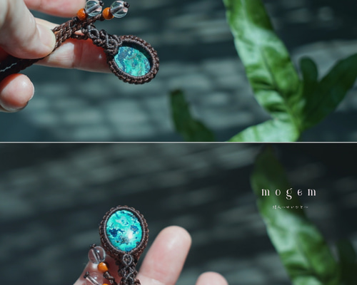 サービス品✧高品質 クリソコラ マクラメペンダント ネックレス