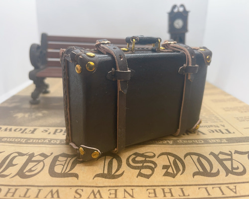 ミニチュアトランク 黒色13-809 ミニチュアトランク 黒色13-809