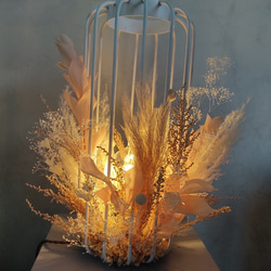 スクエア ドライフラワー照明 置き型タイプ STOCKROOM OSAKA スタンド