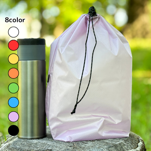 L・5L】全8色 大きめナイロン巾着袋 スタッフバッグ スタッフサック