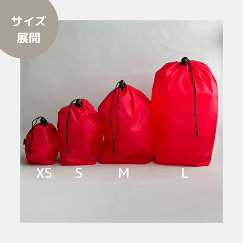 L・5L】全8色 大きめナイロン巾着袋 スタッフバッグ スタッフサック