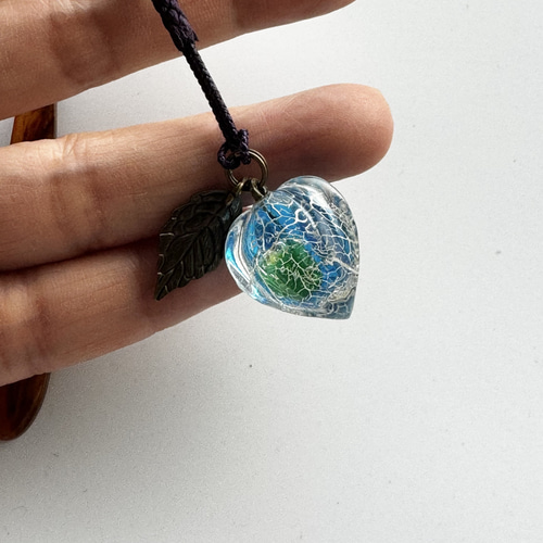鬼灯レジンの帯飾り《青緑》 その他アクセサリー twinkle_resin