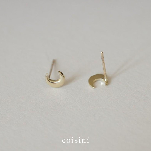 ムーンピアス 月 silver925ピアス ミニピアス アクセサリー