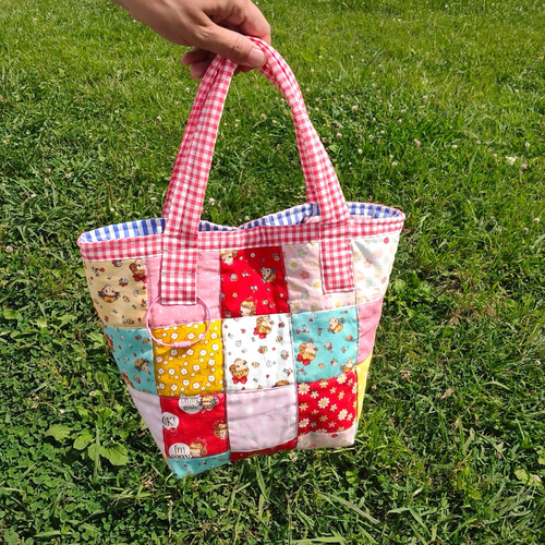 マーガレット&ソフィーパッチワークトートバッグシリーズ1、2