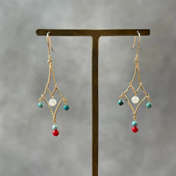 夏の福袋 ✧人気エスニック2点セット✧ ネックレス＆選べるピアス(イヤリング) 8枚目の画像