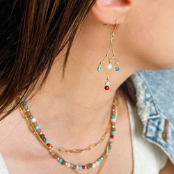 夏の福袋 ✧人気エスニック2点セット✧ ネックレス＆選べるピアス(イヤリング) 10枚目の画像