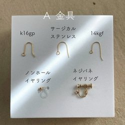 夏の福袋 ✧人気エスニック2点セット✧ ネックレス＆選べるピアス(イヤリング) 15枚目の画像