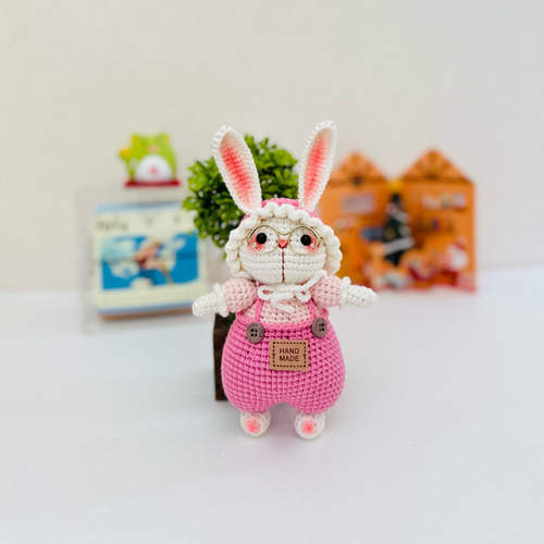 ハンドメイド あみぐるみ うさぎ （あみぐるみ うさぎ