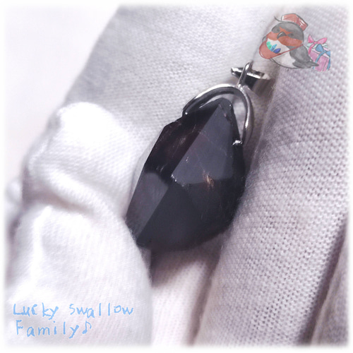 ◇ 大きな粒結晶 ガーネット ファンシー ファセットカット ペンダント