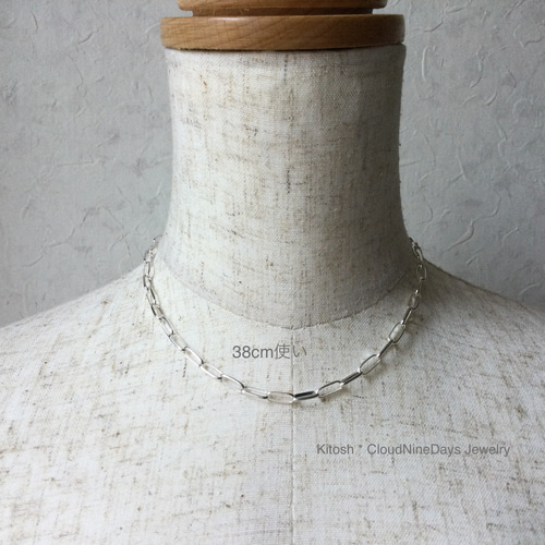 ナバホチェーンネックレス SLV925チェーンネックレス 最大45cm
