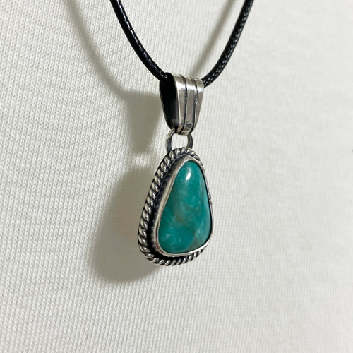 ロイストン ターコイズ トルコ石 シルバー ネックレス ペンダント