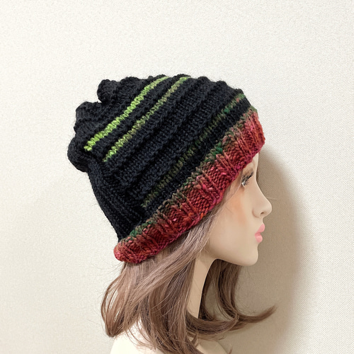 ニット帽O⑤ 卸売 両用 ビーニー G105 | wshot