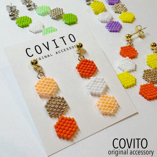 デリカビーズアクセサリー*ピアス/イヤリング* ピアス（その他 