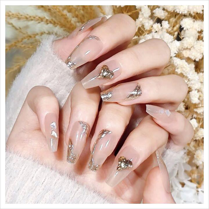 EVER NAIL クリアベージュ ネイルチップ セット 繰り返し使えるネイル EVER NAIL｜エバーネイル