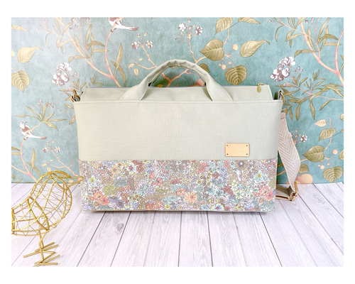 オーダーメイド♪【リバティプリントのオーボエハードケースカバー