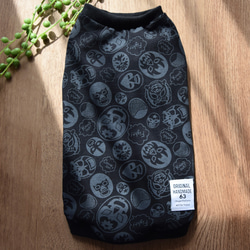 犬服 牛柄ピッサキルトのタンクトップ 冬服 ペット服・アクセサリー