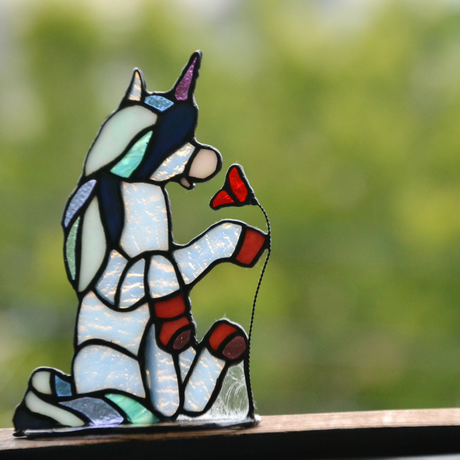 ブルーノと赤い花