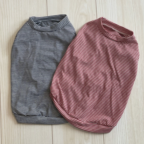 めくらじま わんちゃん服 Mサイズ 犬服 ペットウェア 2カラー ペット服