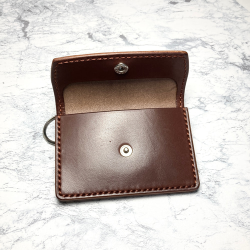 本革 キーリング付き マルチケース / 栃木レザー カードケース その他