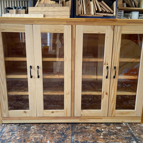 hotaru 吊り戸棚 キャビネット キッチン ナチュラル 大量収納 可動棚