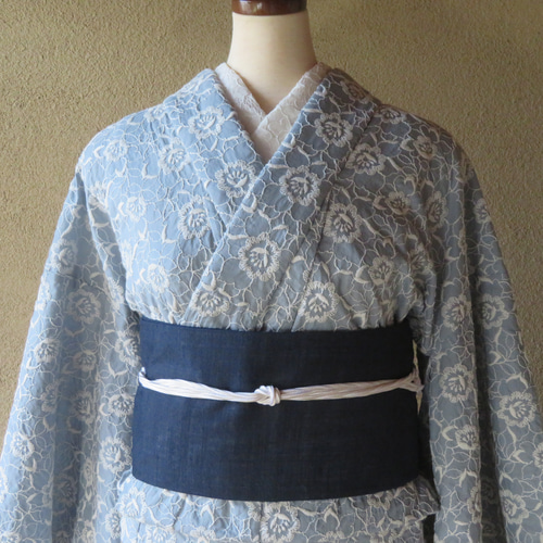 ◇有松鳴海絞り浴衣◇完全新品現代有松【濃紺】大人の絞り 線香 ◇有松鳴海絞り浴衣◇完全新品現代有松【濃紺】大人の絞り 線香