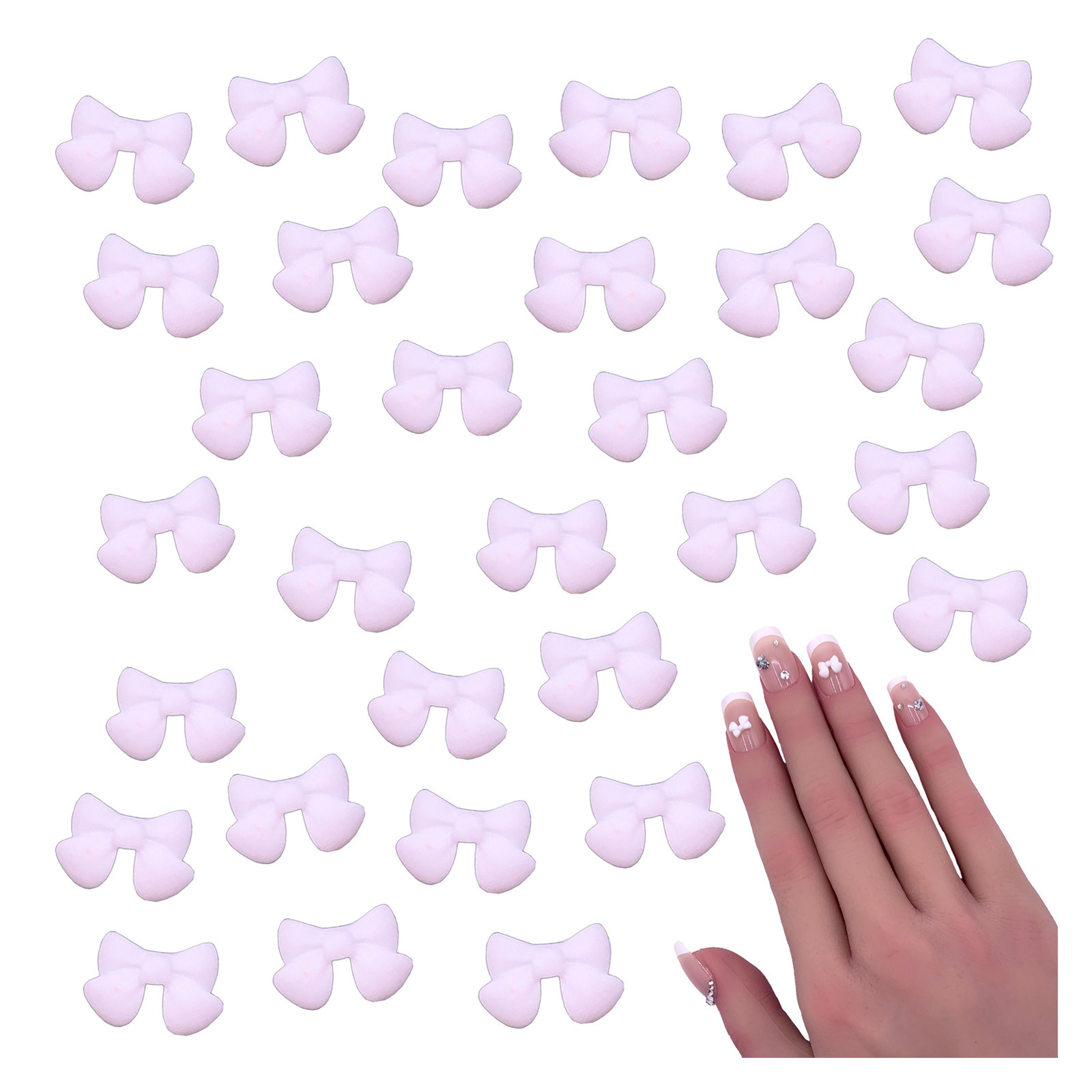 7→ネイルパーツ 18個 リボン デコネイル ネイル用品 Amazon.co.jp: ファイニエ ネイルパーツ リボン 赤 7mm 艶消し