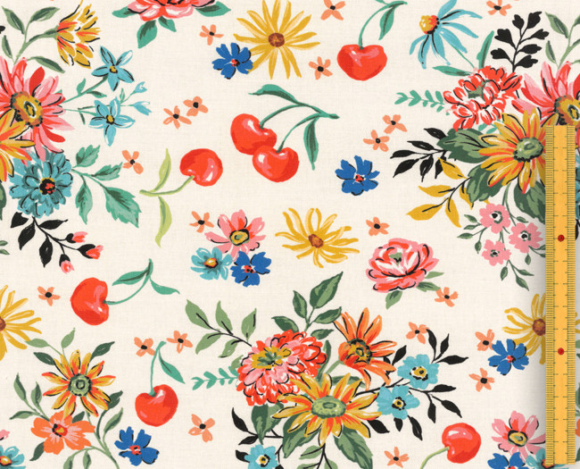 人気作家様ハンドメイド 布花ガーランド さくらんぼ アンティーク 美品 人気作家様ハンドメイド 布花ガーランド さくらんぼ