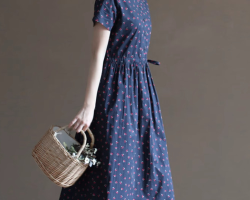 【美品】SHIPS×WATABE WEDDING 花柄 コットン ワンピース M ワタベウェディング SHIPS ワンピース 花柄 - メルカリ