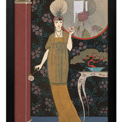 ジョルジュ・バルビエ【フレームサイズ 31cm × 25cm】アートポスター