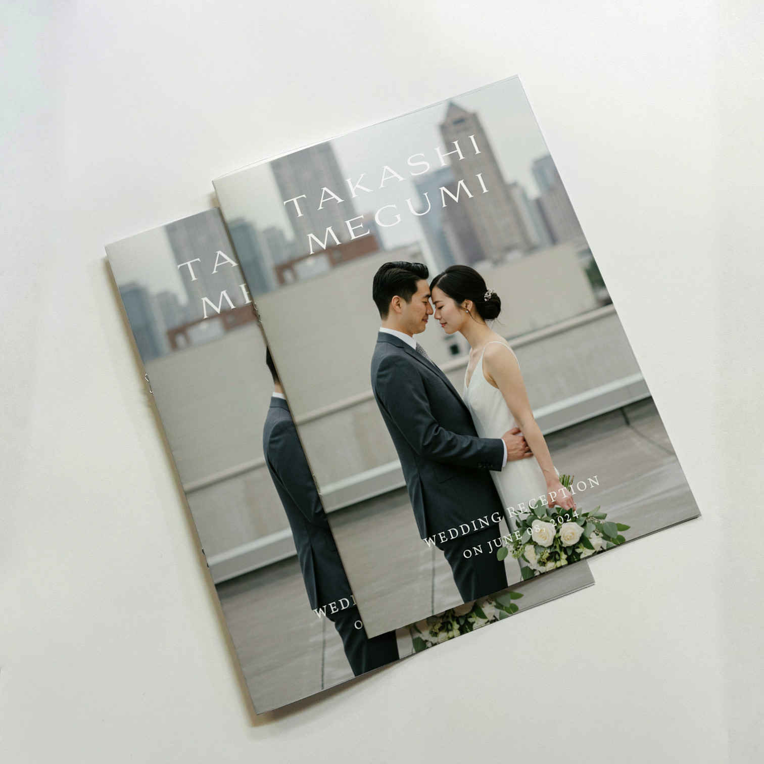 8PプロフィールブックA5サイズ No.02｜選べる内容｜席次表｜結婚式｜披露宴