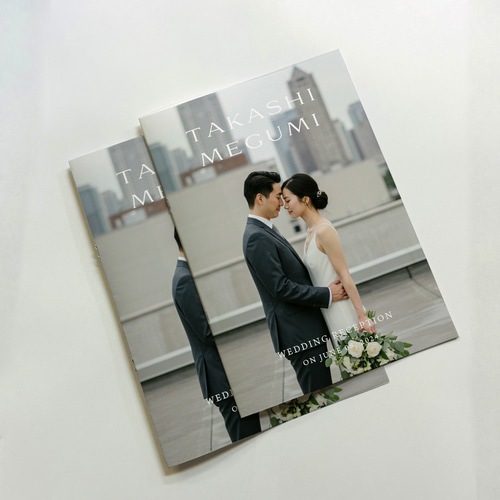 8PプロフィールブックA5サイズ No.02｜選べる内容｜席次表｜結婚式