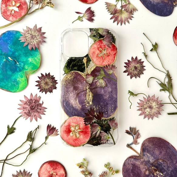 ケース　いちご852 ハンドメイド フルータス やぎ革 マルチケース(イチゴ) – イビサ オンラインショップ