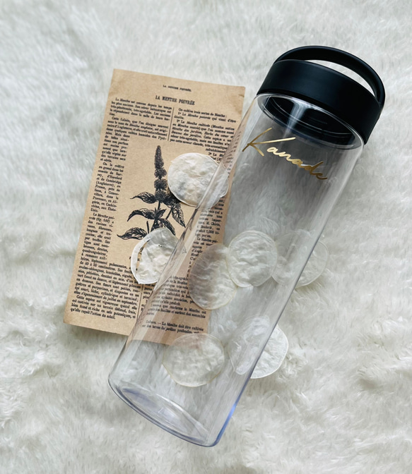 おしゃれ＊イニシャルお名前ステッカー＊ 耐水シール お名前シール オーダー インテリアステッカー かわいい 人気 15枚目の画像