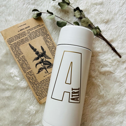 おしゃれ＊イニシャルお名前ステッカー＊ 耐水シール お名前シール オーダー インテリアステッカー かわいい 人気 8枚目の画像