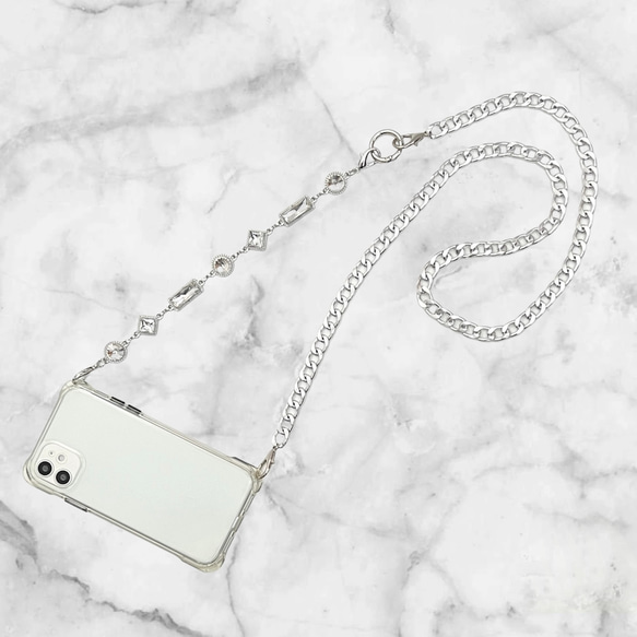 残り１【新品】VALENTINO ラインストーン iPhone スマホショルダー 残り1【新品】VALENTINO ラインストーン iPhone スマホショルダー