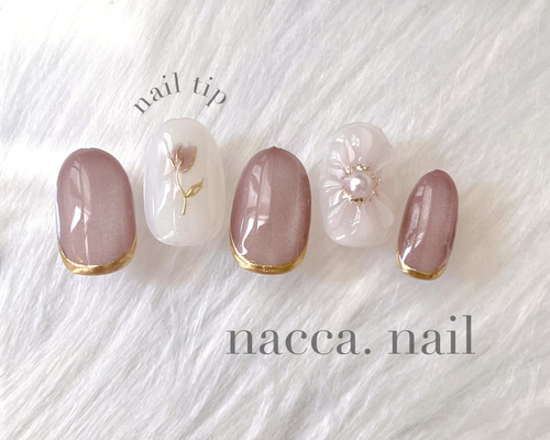ネイルチップ ネイルチップ ネイルチップ（つけ爪） nacca. 通販 17860277｜Creema