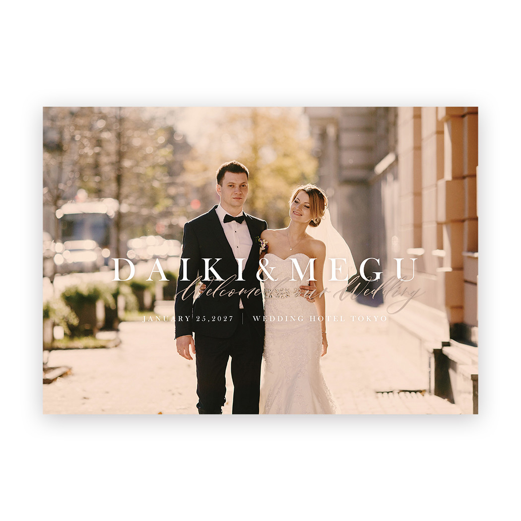 ウェルカムボード｜結婚式｜WB12