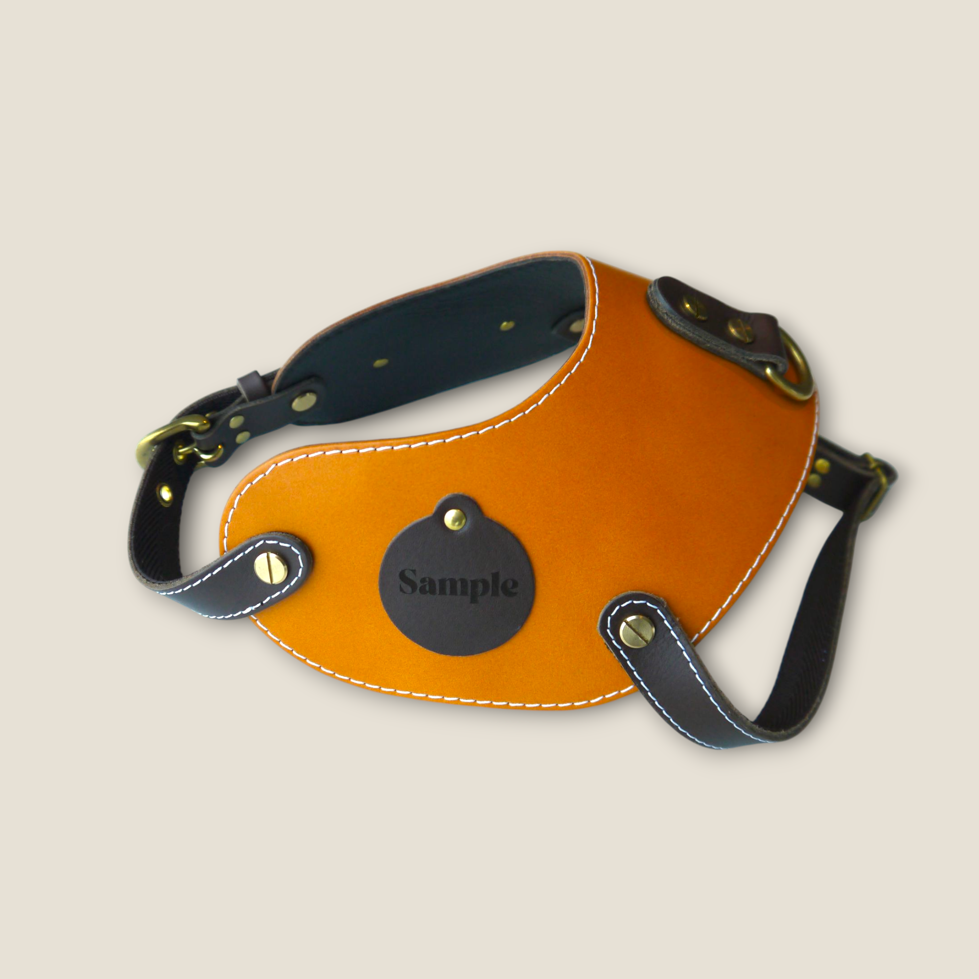 姫路レザー ノルウェージャン 犬用ハーネス カラーシリーズ 【小型～中型犬サイズ】