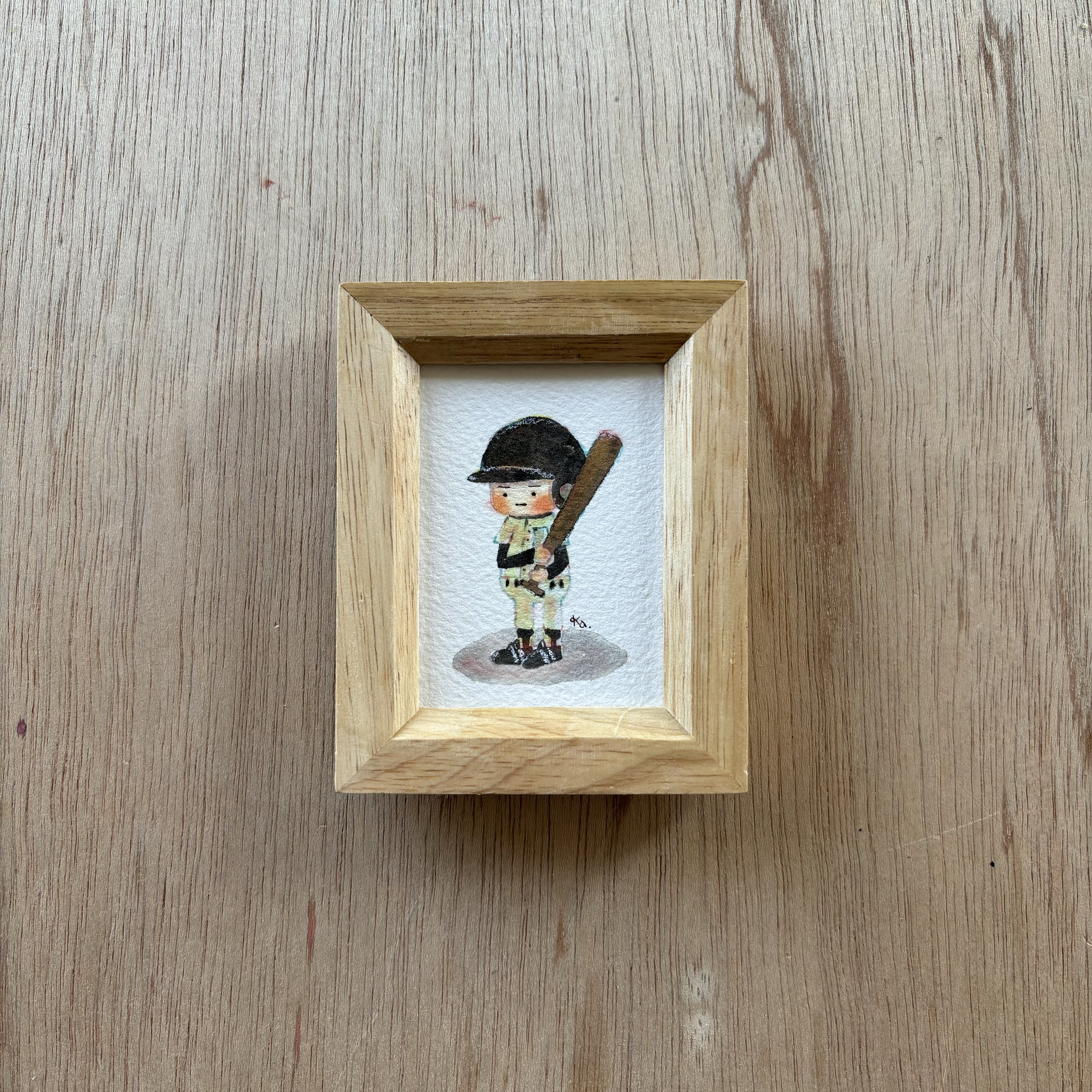 「今日という日」ミニ額　原画